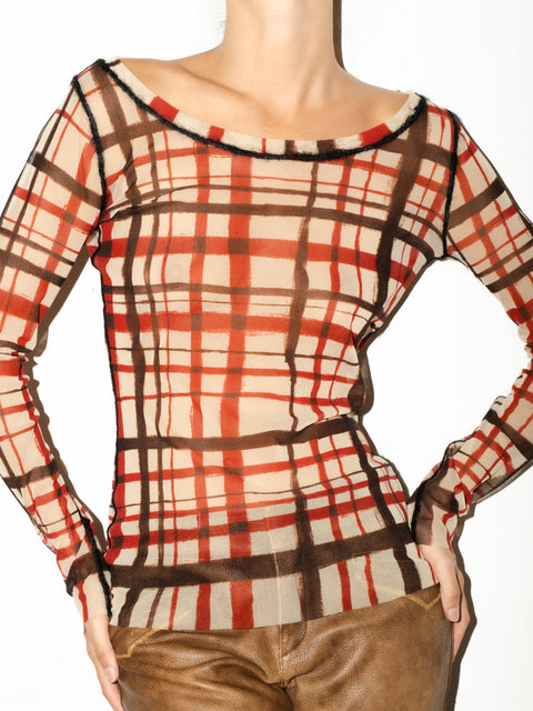 Mesh top - Jean Paul Gaultier