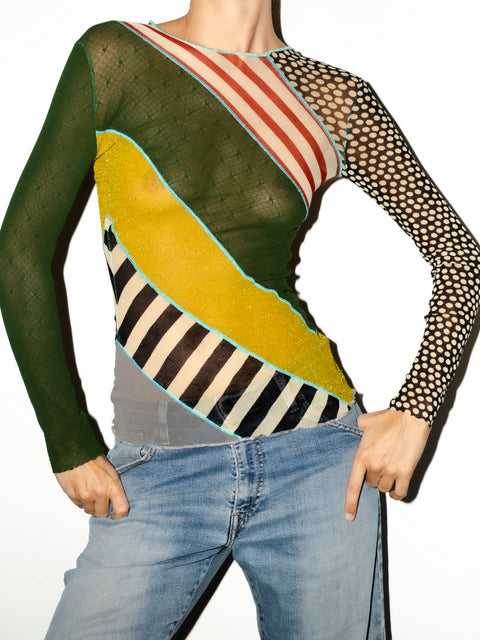 Mesh top - Jean Paul Gaultier
